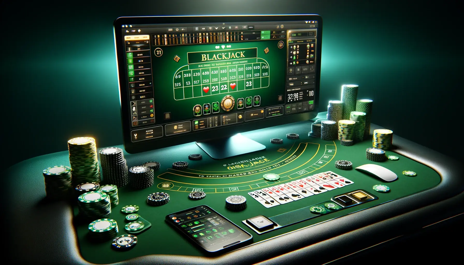 Blackjack på Rod25 casino